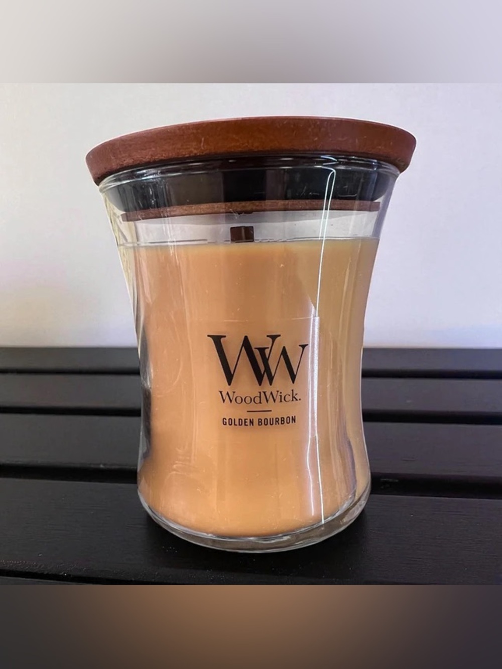 New! SOLDOUT WoodWick Golden Bourbon